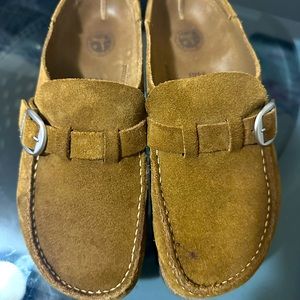 Birkenstock Buckley Suede Leather Clog